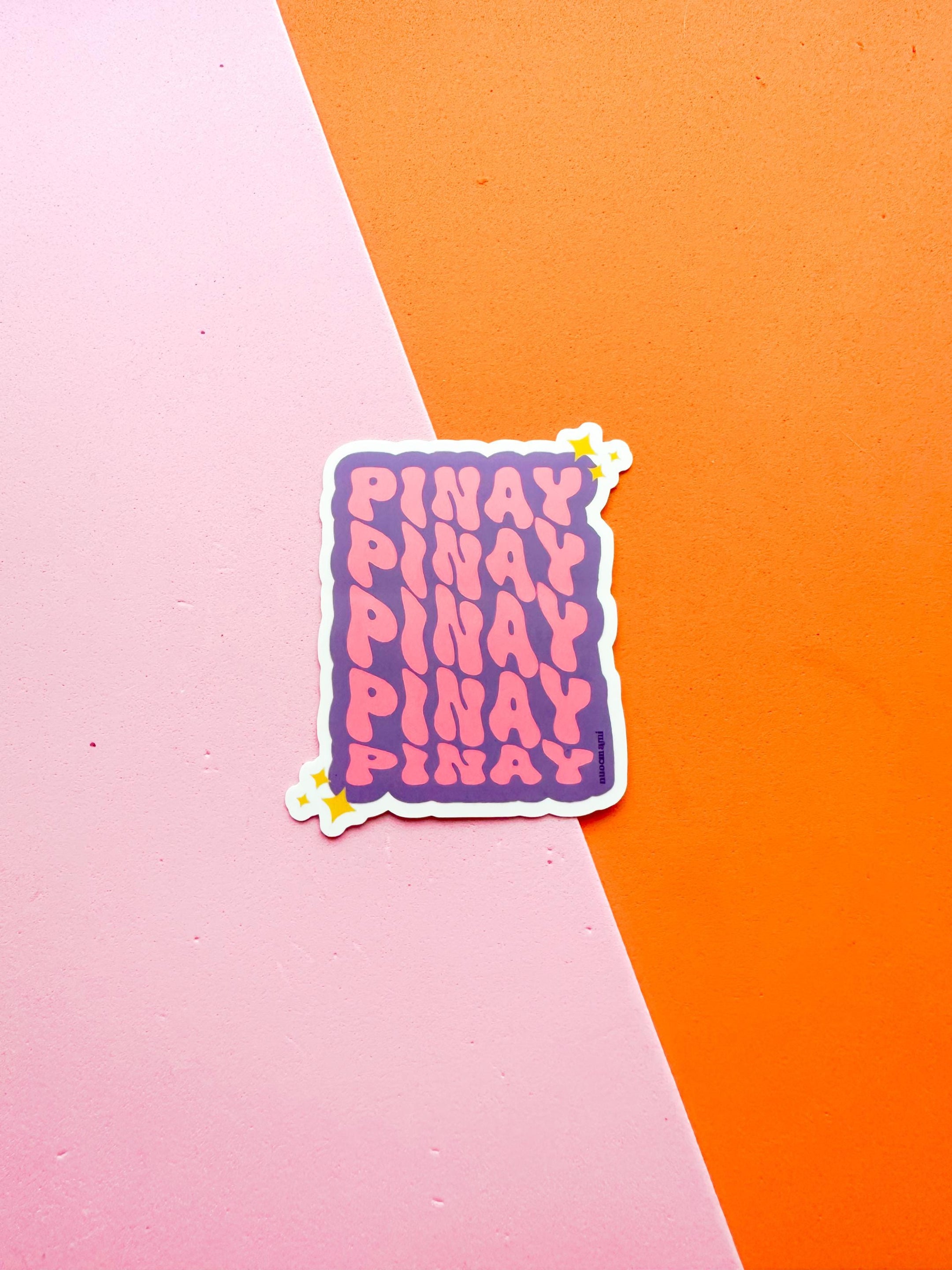Pinay Pinoy Vinyl Sticker