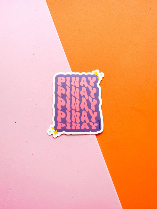 Pinay Pinoy Vinyl Sticker
