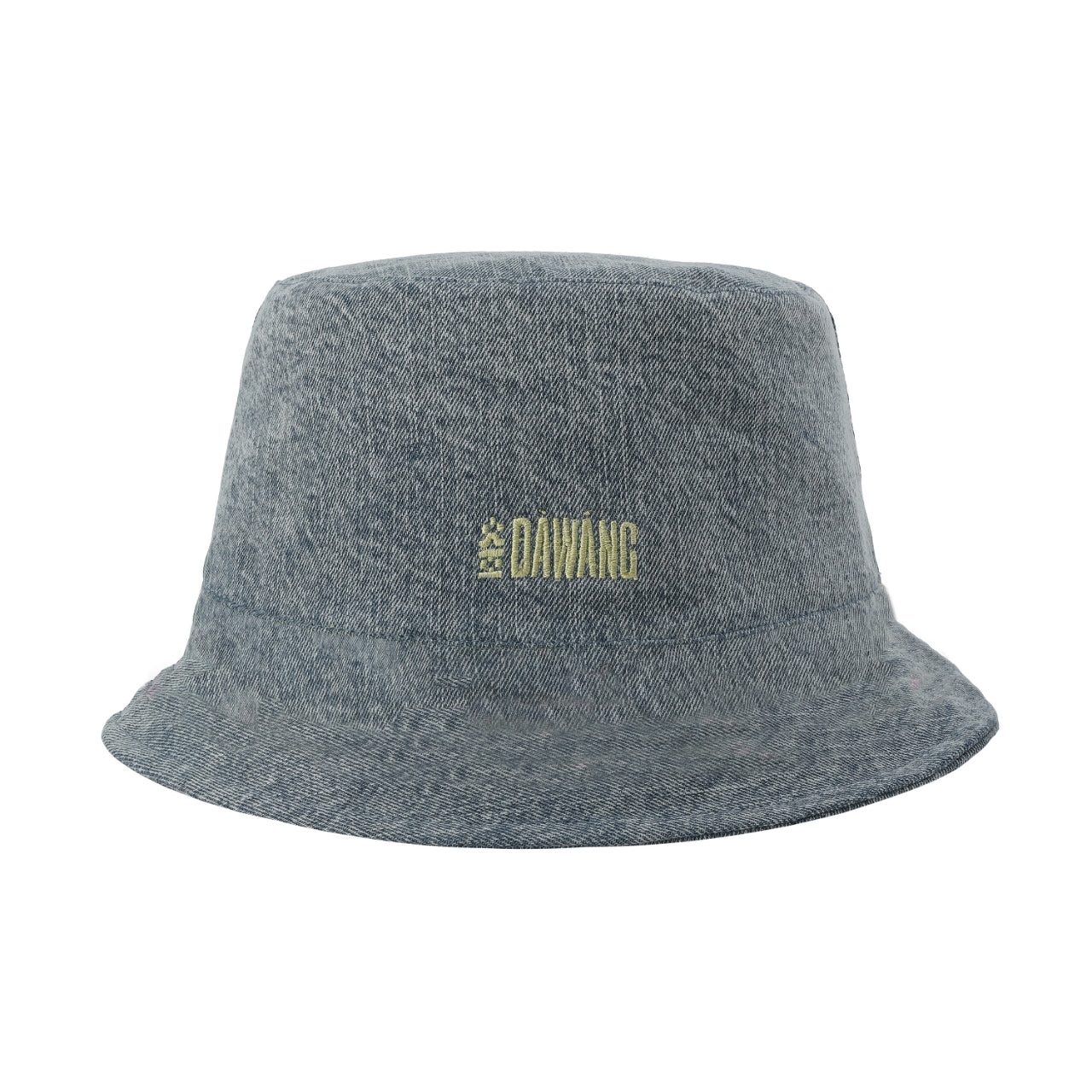 Fan Reversible Bucket Hat Denim/Green