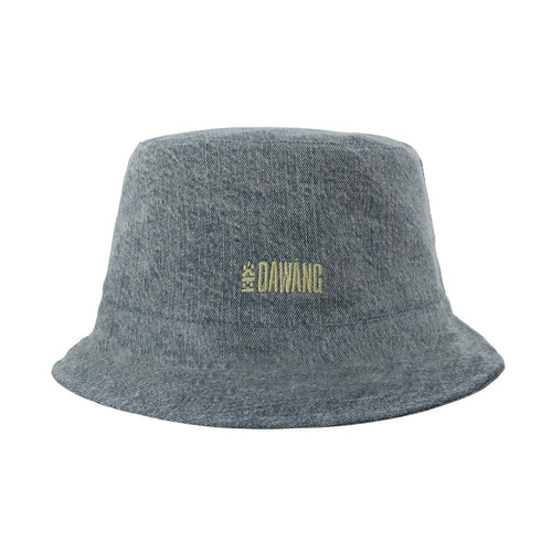 Fan Reversible Bucket Hat Denim/Green