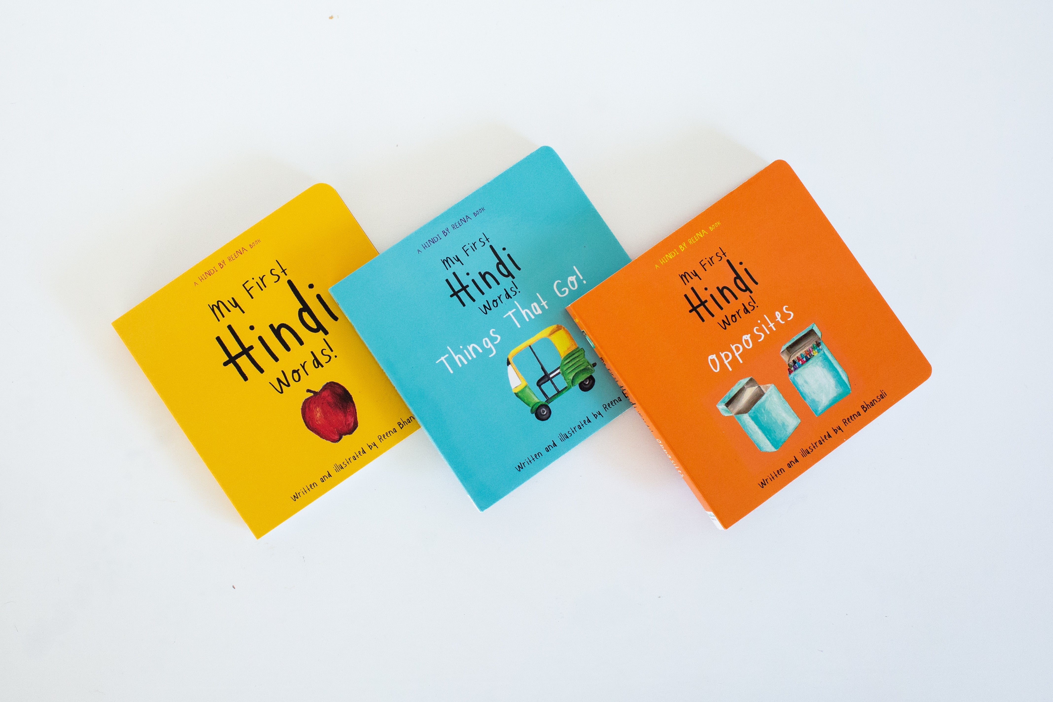 "My First Hindi Words!" Board Book Gift Set
