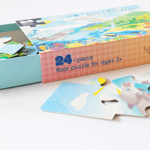 Hawai'i Water Cycle Puzzle - Cultr. by Created for Culture asianowned aapimarketplace asianownedkids asianownedkidsproducts asianownedbrands