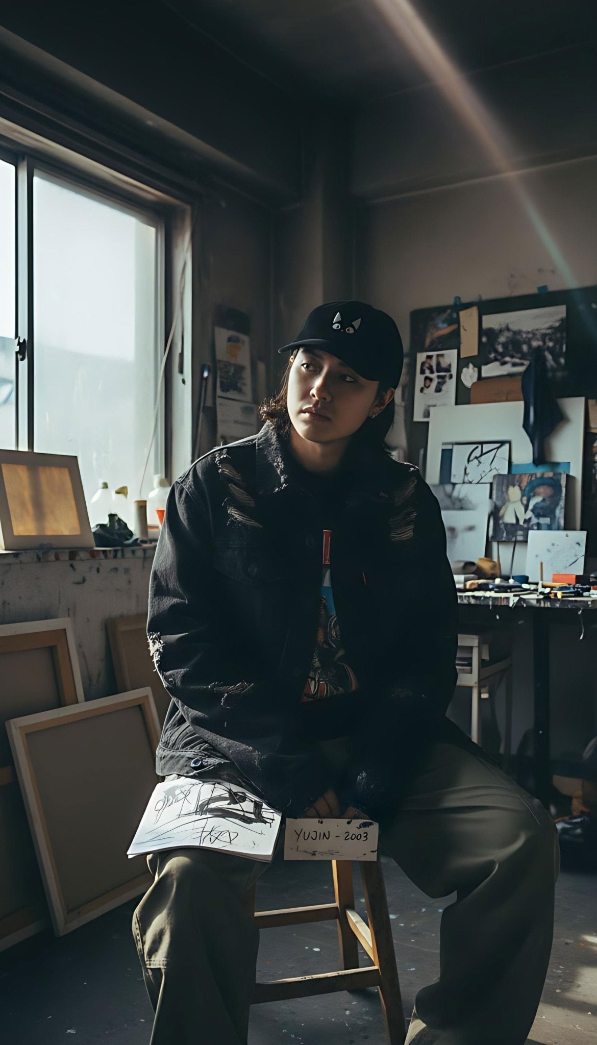 Amazed Cat Corduroy Hat - Cultr. by Created for Culture asianowned aapimarketplace asianownedkids asianownedkidsproducts asianownedbrands