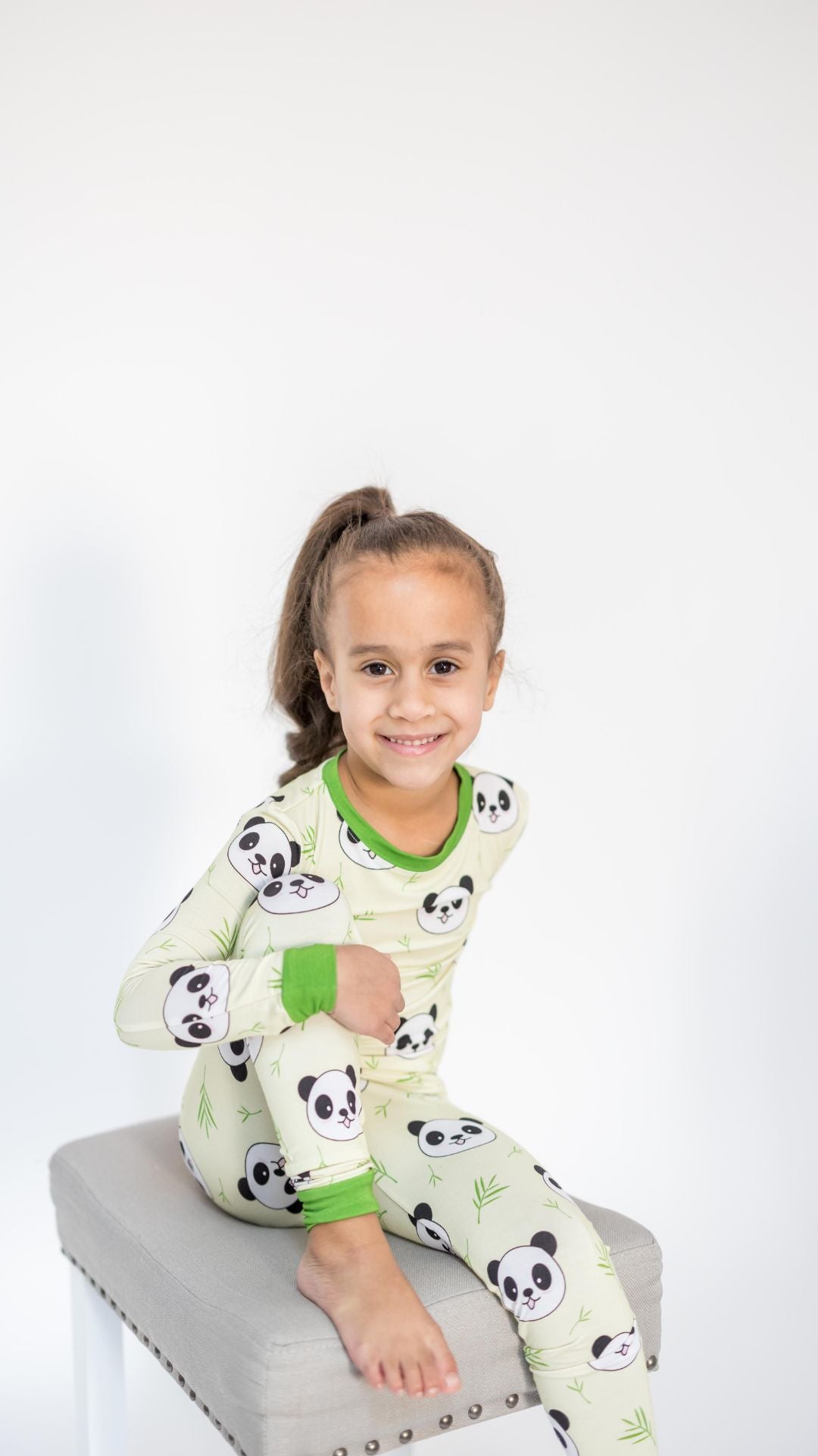 Panda Paws Two-Piece PJs