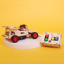 Steering Remote-Controlled Car DIY Kit, Educational STEM Toy