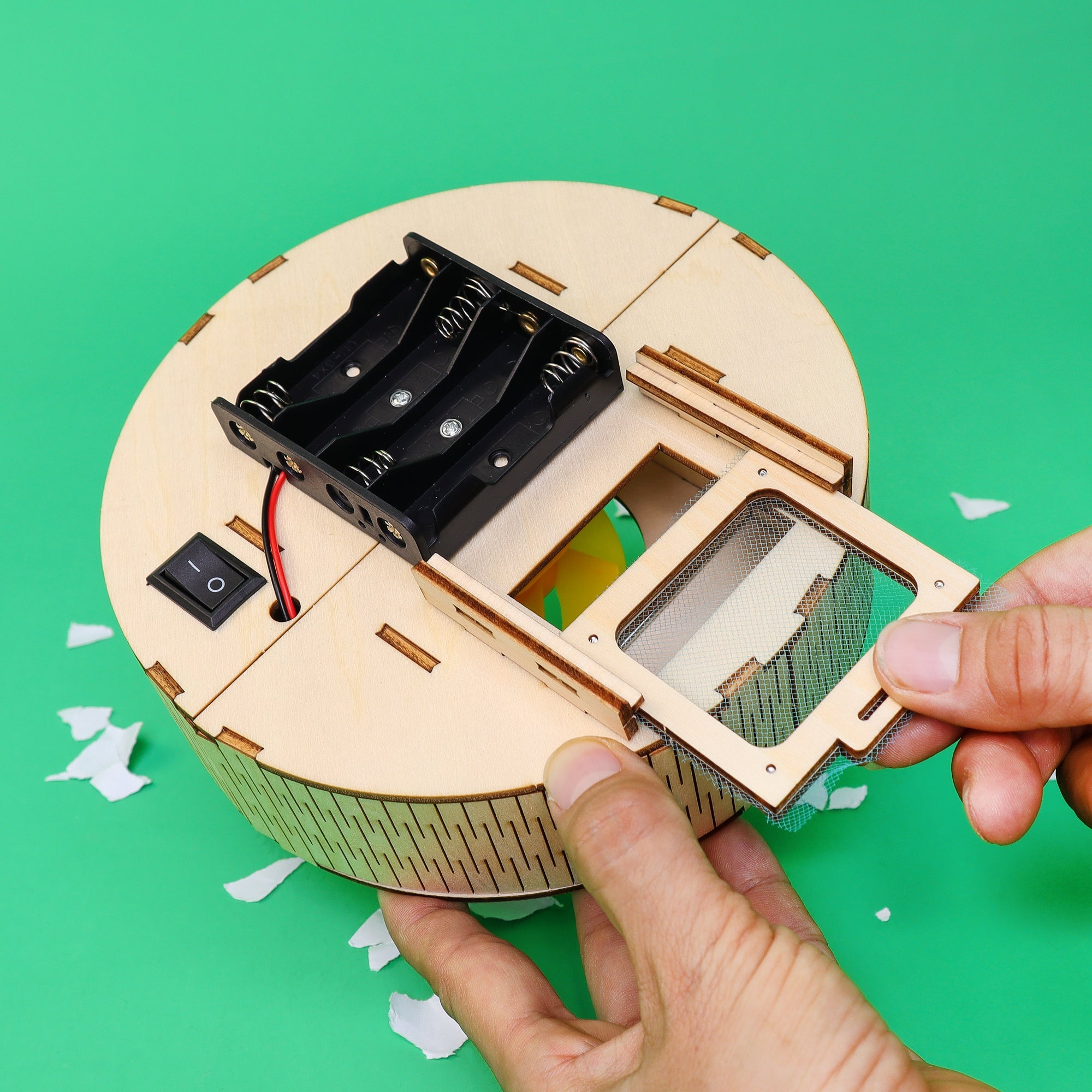 DIY Robot Vacuum Kit – STEM Educational Toy