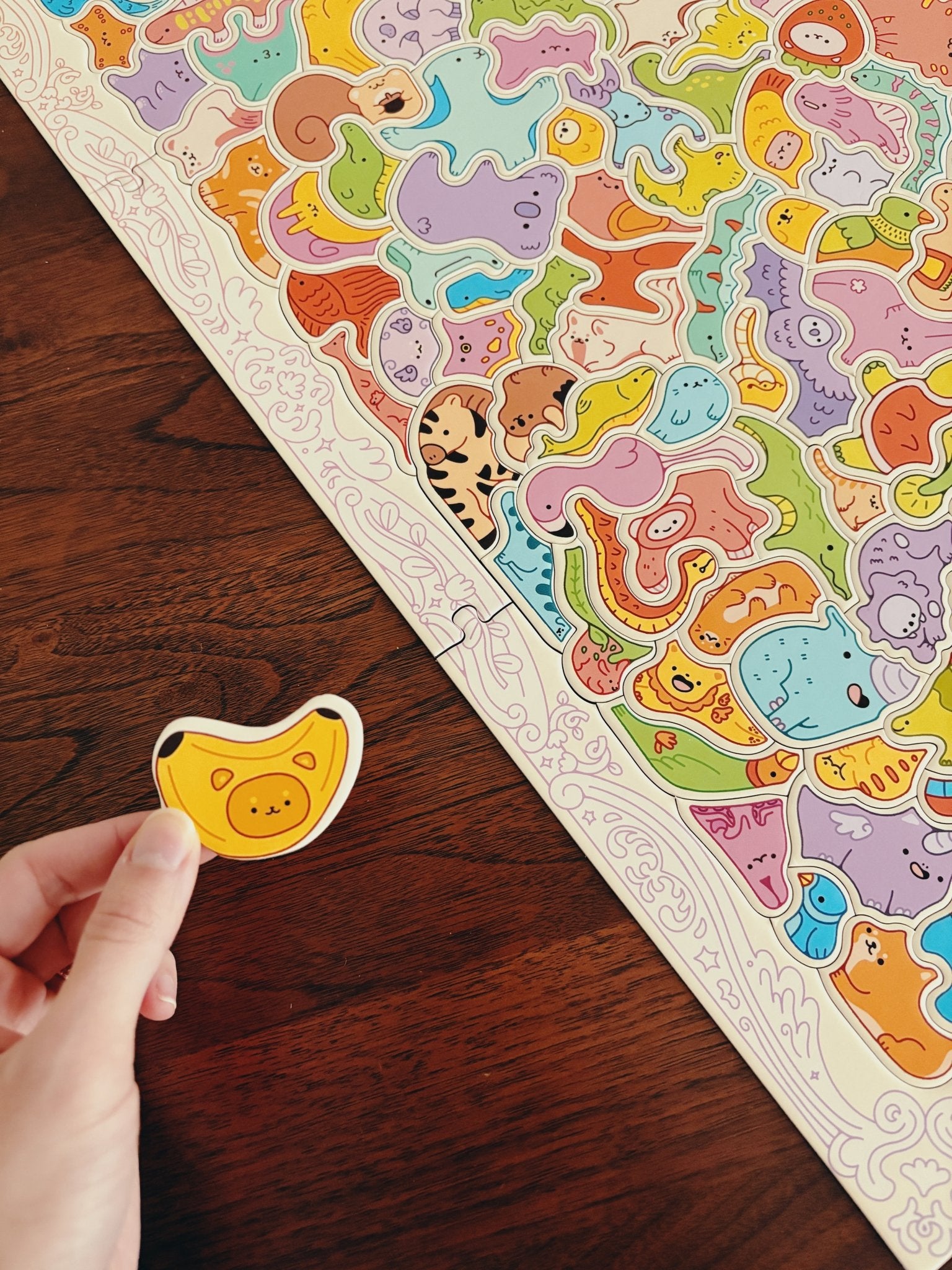 Kawaii Creatures Cute Cluster Puzzle (signed)