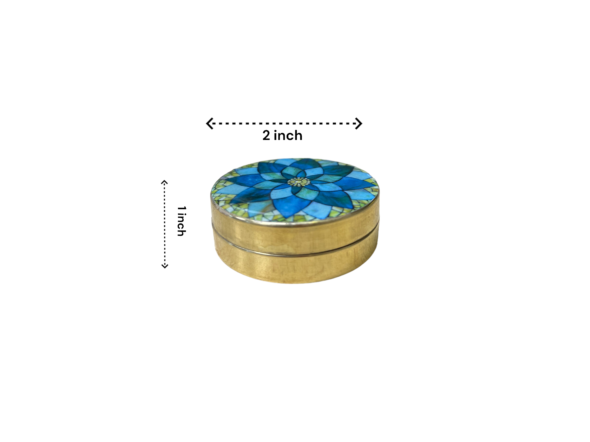 Trinket / Jewelry Box / Sindoor Dani, Set of 3