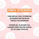 The Noods - Asian Tarot Card Vinyl Sticker