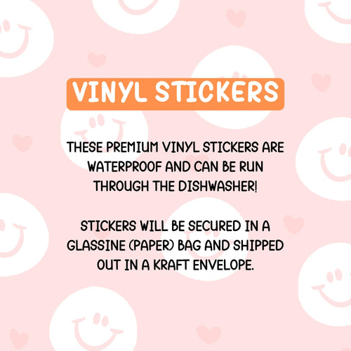 The Noods - Asian Tarot Card Vinyl Sticker