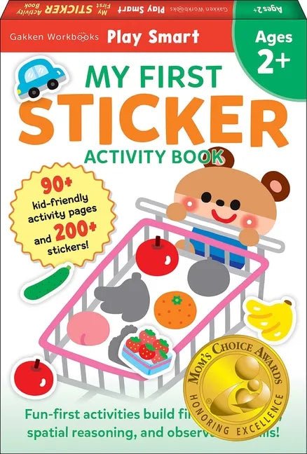 Play Smart My First Sticker Book: For Ages 2+ - Paperback - Cultr. by Created for Culture asianowned aapimarketplace asianownedkids asianownedkidsproducts asianownedbrands