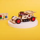 Steering Remote-Controlled Car DIY Kit, Educational STEM Toy