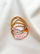 THE PHO REAL | 14k Gold-Filled Vietnamese Word Beaded Bracelet