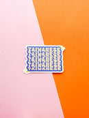 Taiwanese Vinyl Sticker