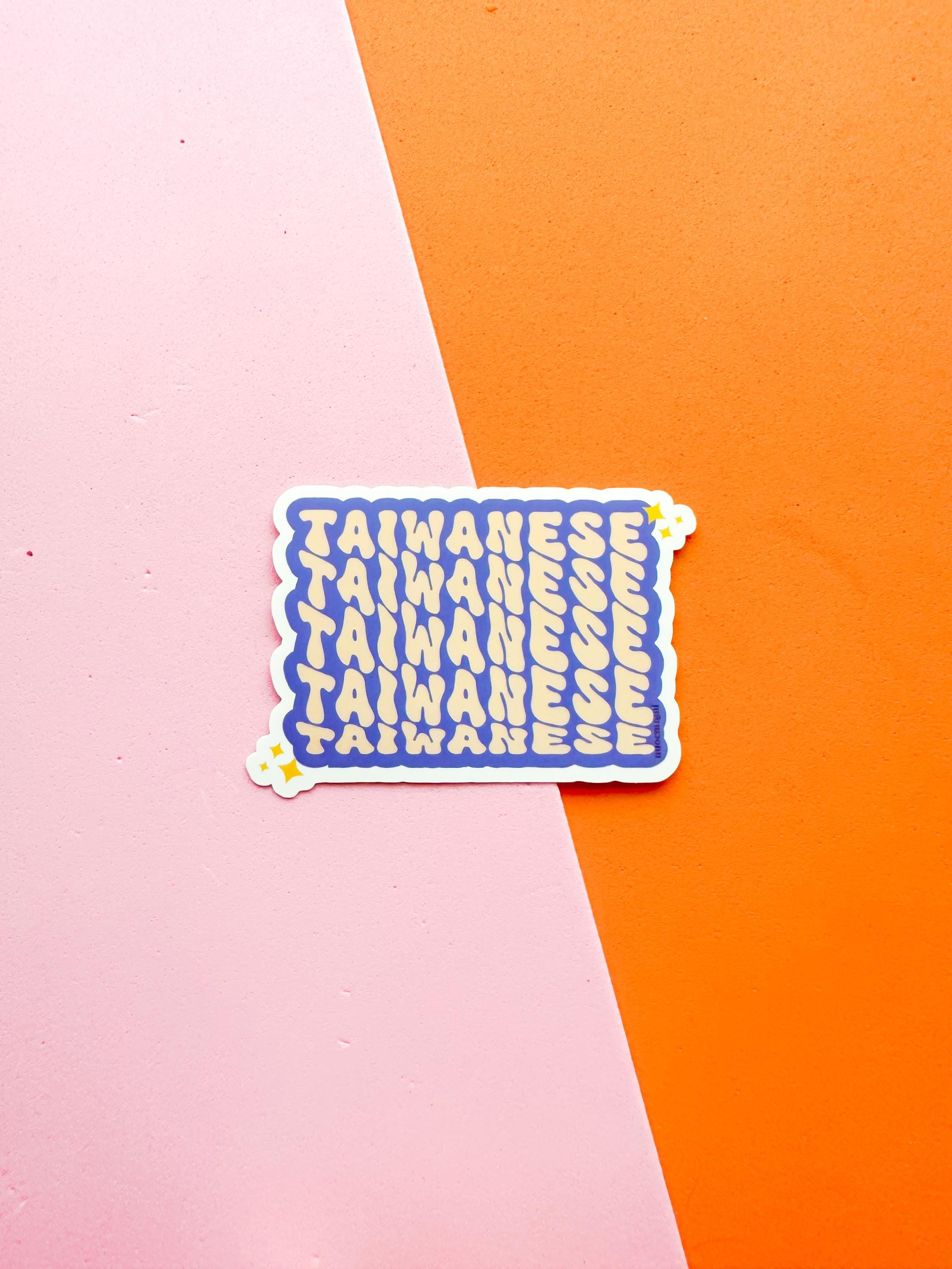 Taiwanese Vinyl Sticker