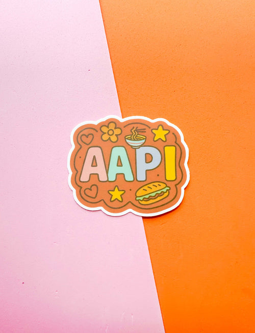 AAPI Vinyl Sticker