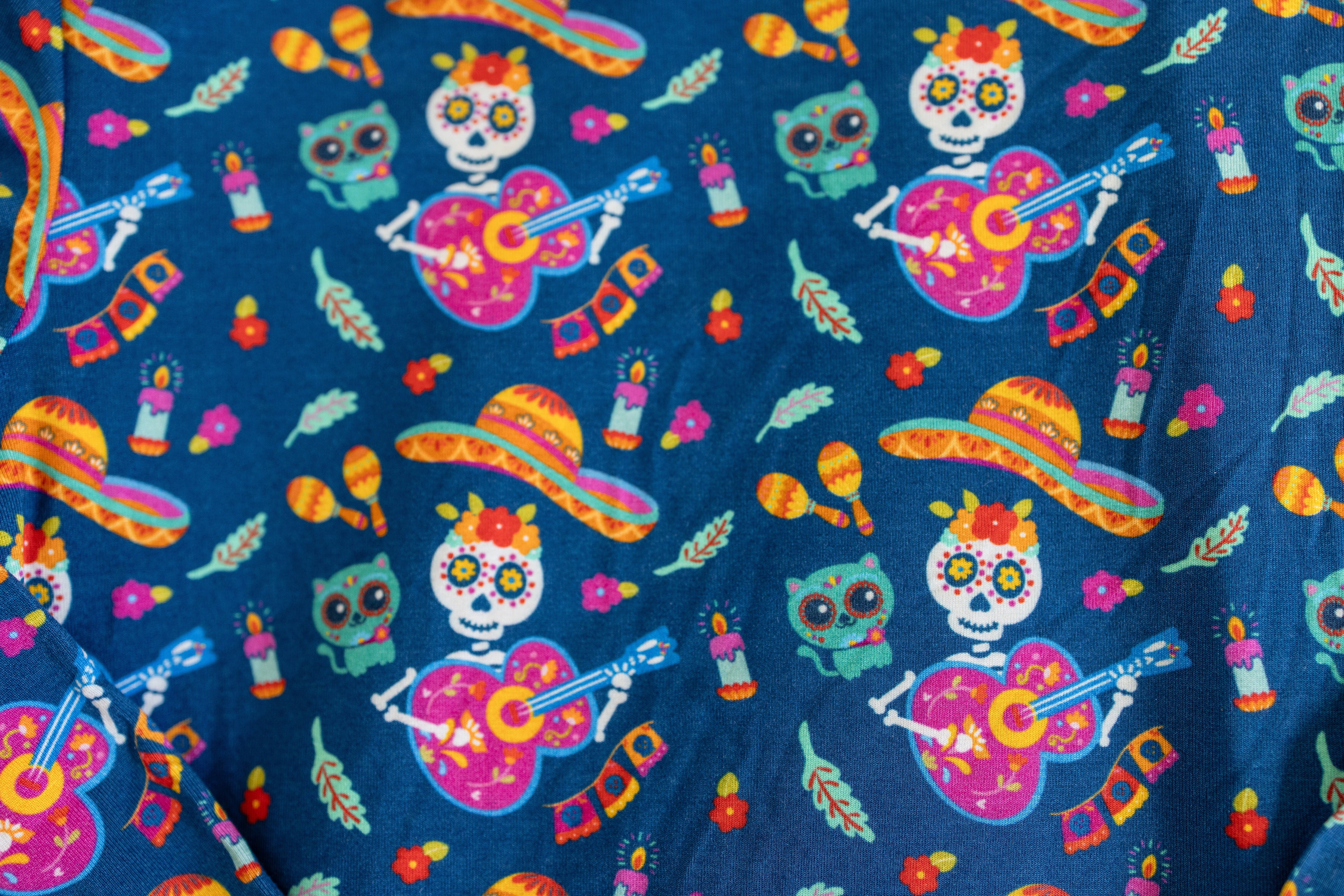 Day Of The Dead Long Sleeve Zippy