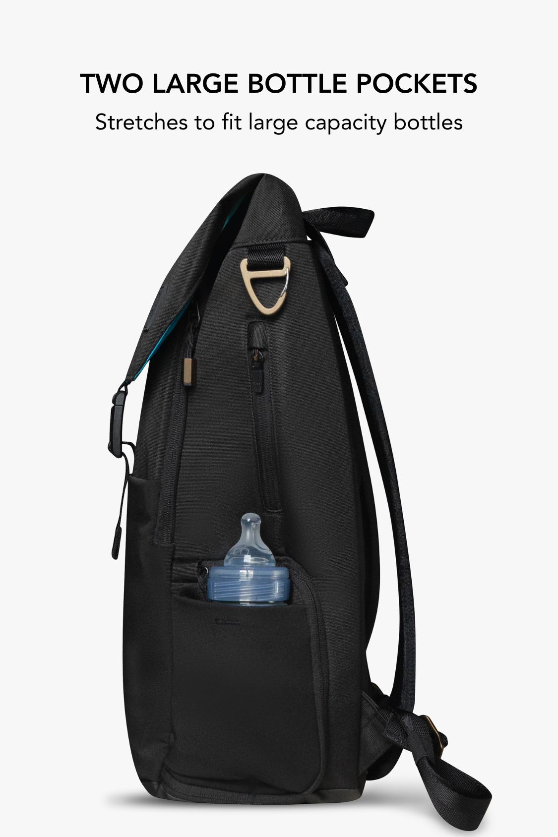 Everyday Diaper Backpack / Mid(dle of the)night Black