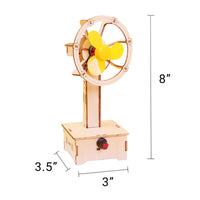 Variable Speed Oscillating Fan DIY Kit, Educational STEM Toy