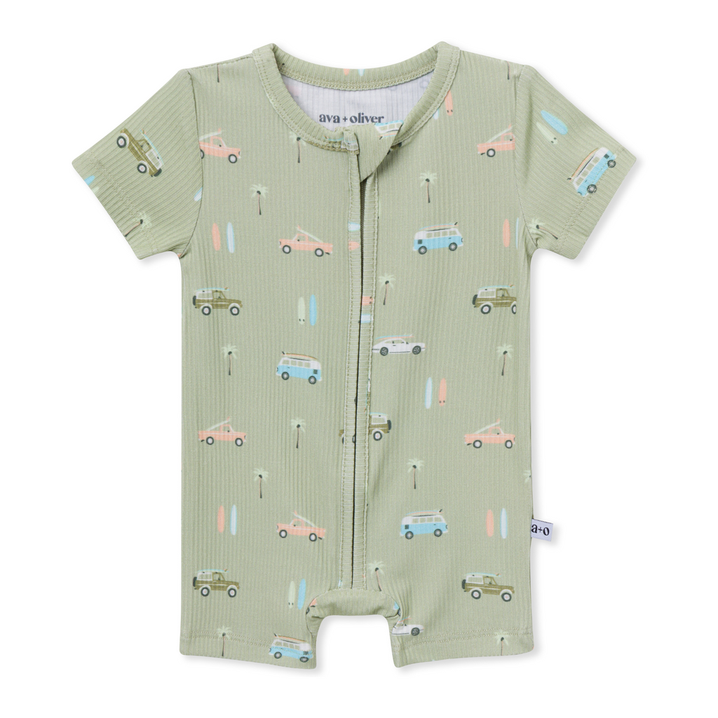 Short Zip Romper