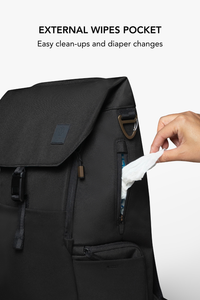 Everyday Diaper Backpack / Mid(dle of the)night Black