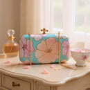 Indian Ethnic Designer Clutch with Ethnic Embroidery of Flower Design