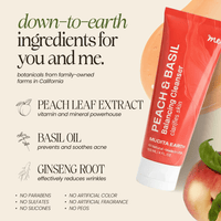 Peach & Basil Balancing Face Cleanser - Cultr. by Created for Culture asianowned aapimarketplace asianownedkids asianownedkidsproducts asianownedbrands