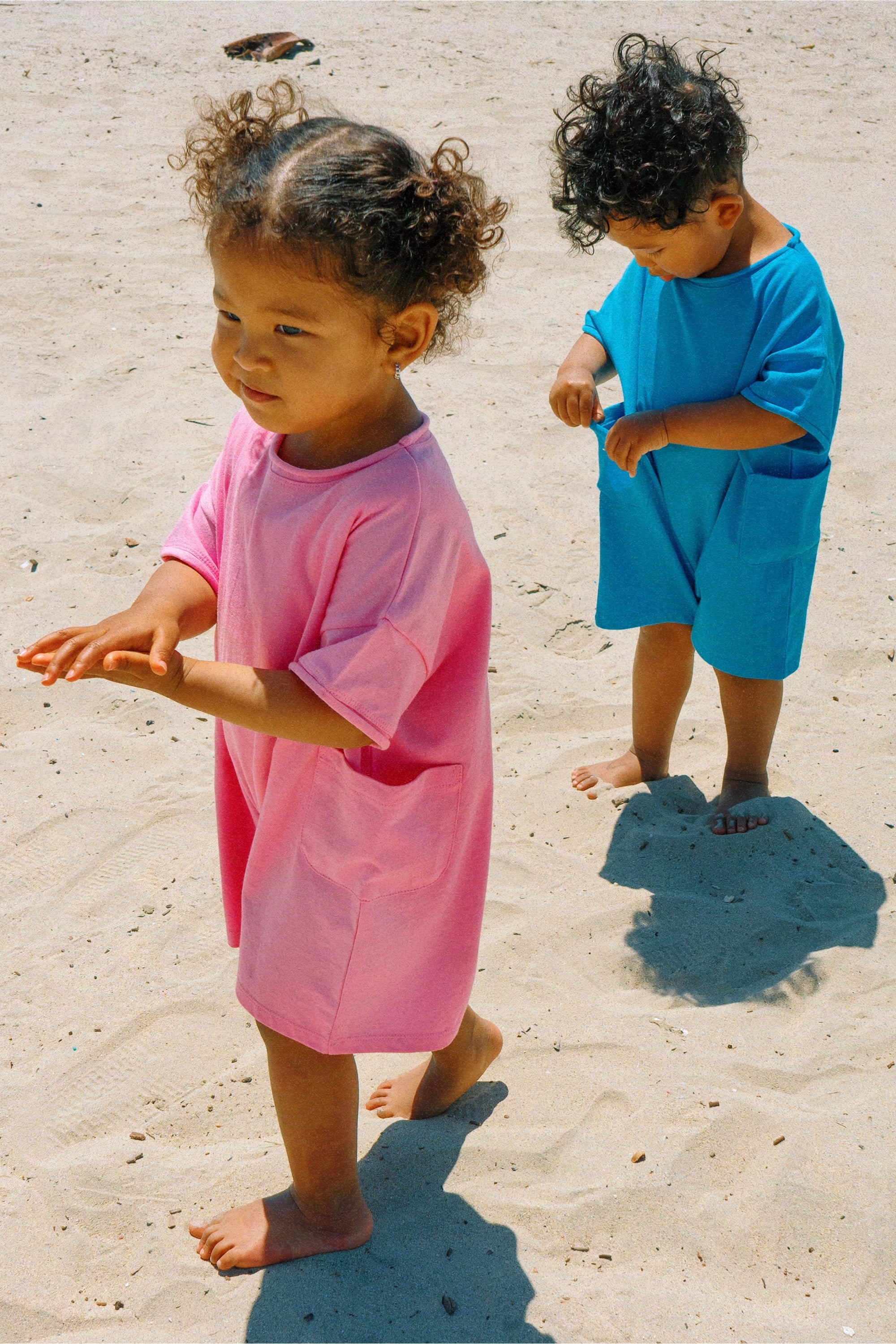 ☀️ Organic Play Suit - Pink
