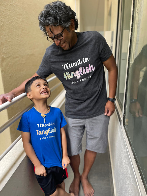 Hinglish| Hindi - English Shirt | Bilingual T-Shirt | Hinglish Tee | Kids - Adults| हिंदी