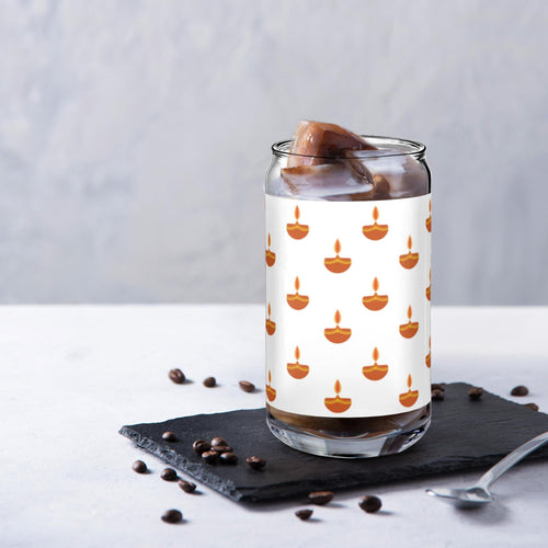 Diya Glass Tumbler – Glow Up Your Sips with Festive Charm