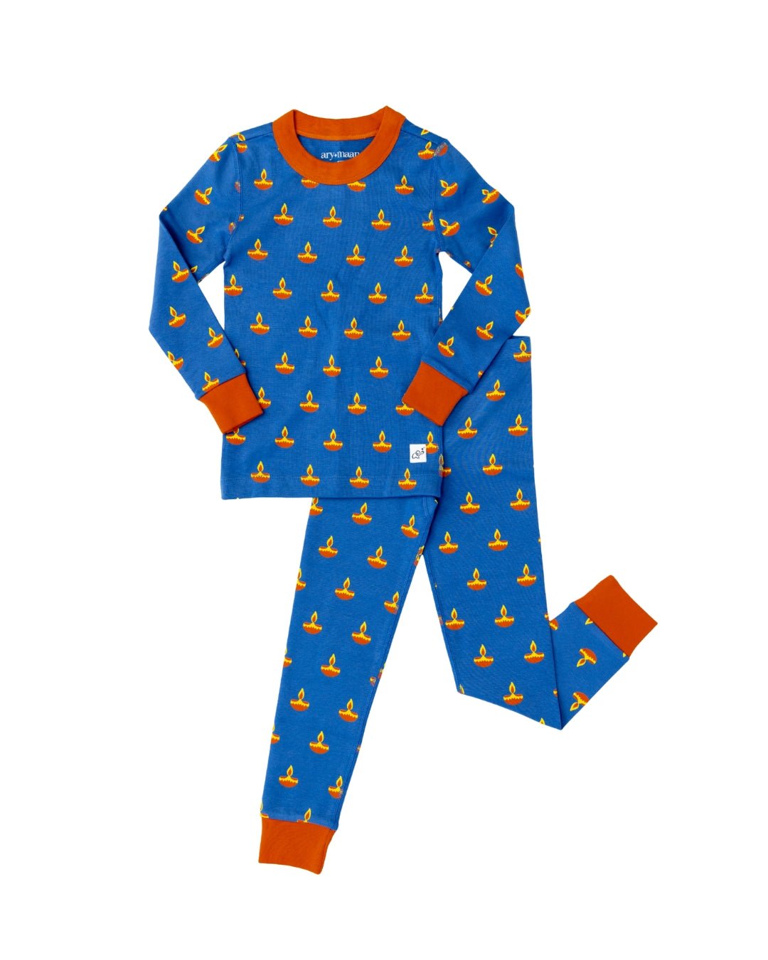 Big Kid Pajama Set – Blue Diya