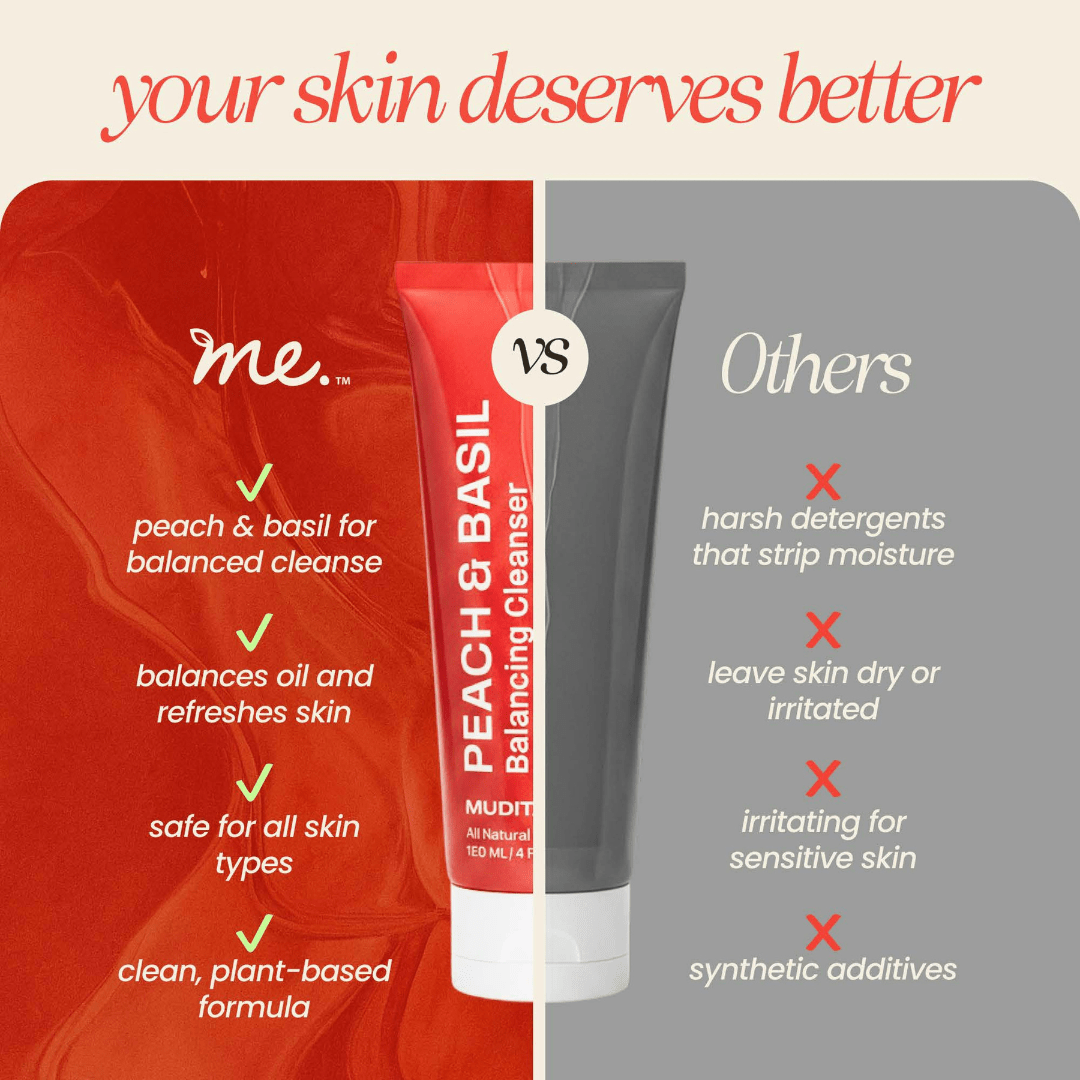 Peach & Basil Balancing Face Cleanser - Cultr. by Created for Culture asianowned aapimarketplace asianownedkids asianownedkidsproducts asianownedbrands