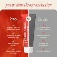 Peach & Basil Balancing Face Cleanser - Cultr. by Created for Culture asianowned aapimarketplace asianownedkids asianownedkidsproducts asianownedbrands