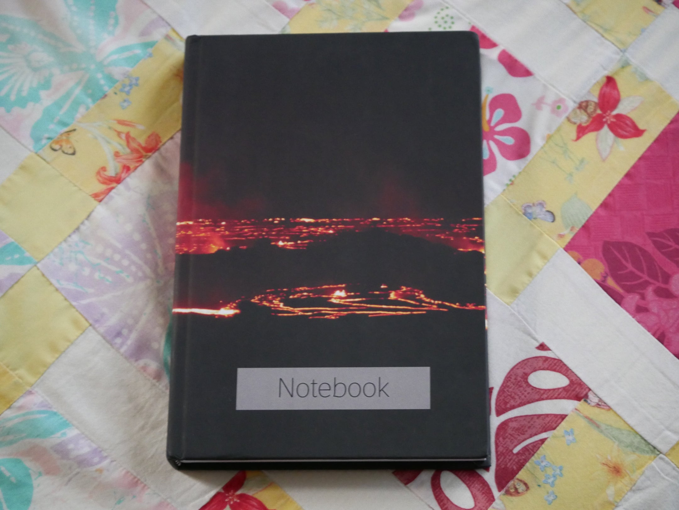 Lava Flow Notebook