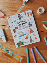 How to Draw Around the World (signed) - Cultr. by Created for Culture Pikarar #aapimarketplace# #asianownedproduct#