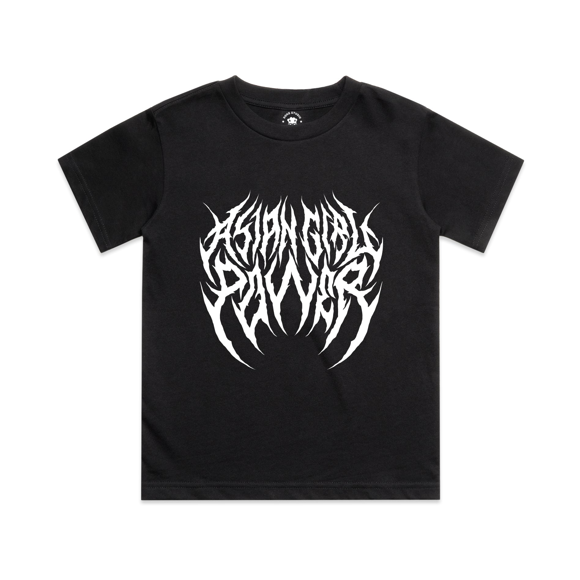 Asian Girl Power Metal T-shirt
