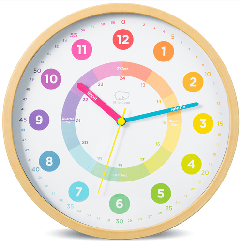 TimeTots Learning Time Clock - Cultr. by Created for Culture asianowned aapimarketplace asianownedkids asianownedkidsproducts asianownedbrands