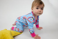 Baby Sleeper – Pink Auto - Cultr. by Created for Culture asianowned aapimarketplace asianownedkids asianownedkidsproducts asianownedbrands