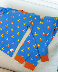 Big Kid Pajama Set – Blue Diya - Cultr. by Created for Culture asianowned aapimarketplace asianownedkids asianownedkidsproducts asianownedbrands