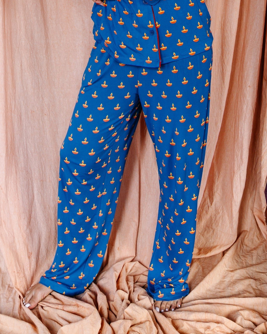 Adult Unisex Pajama Pants – Blue Diya