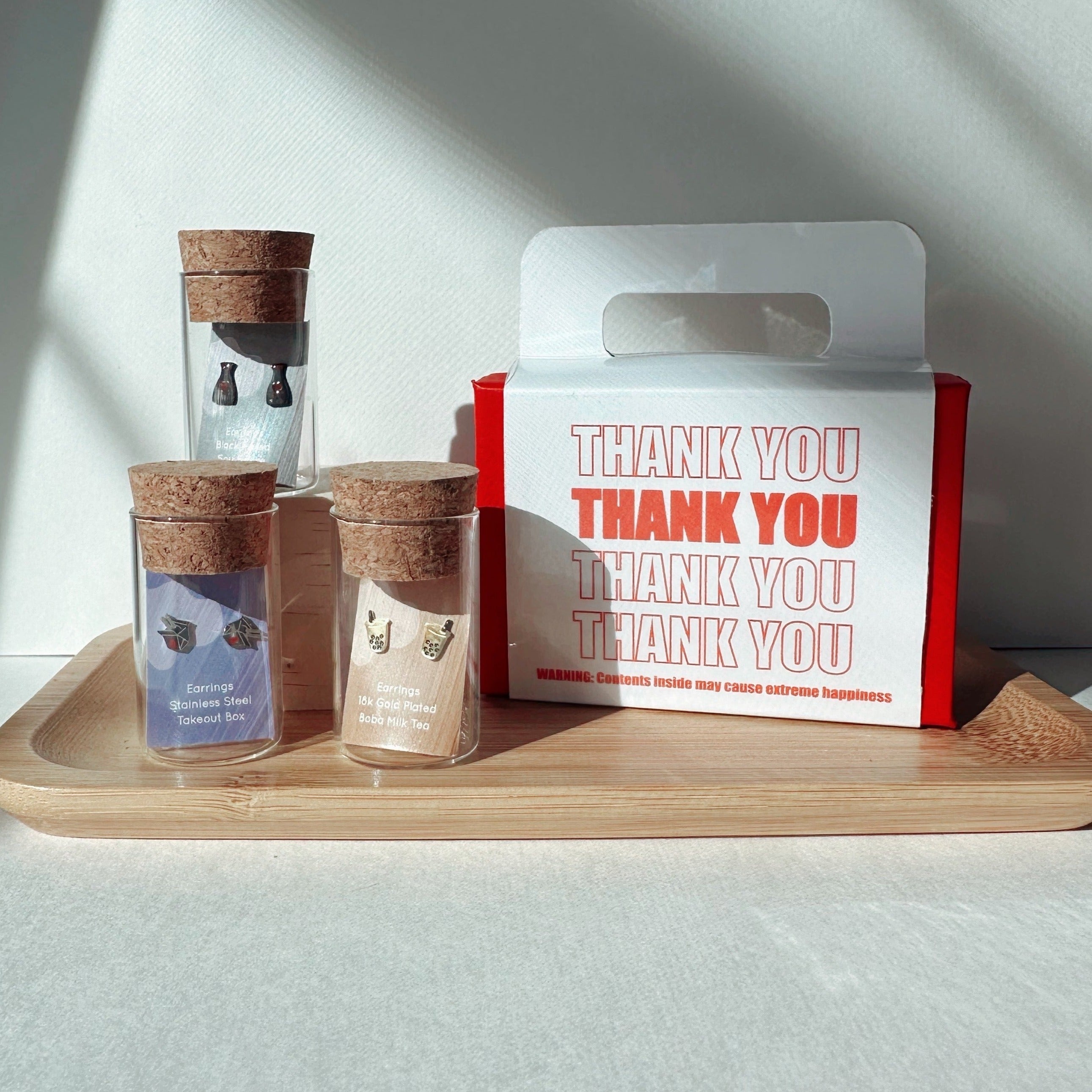 Soy Sauce Earring Studs