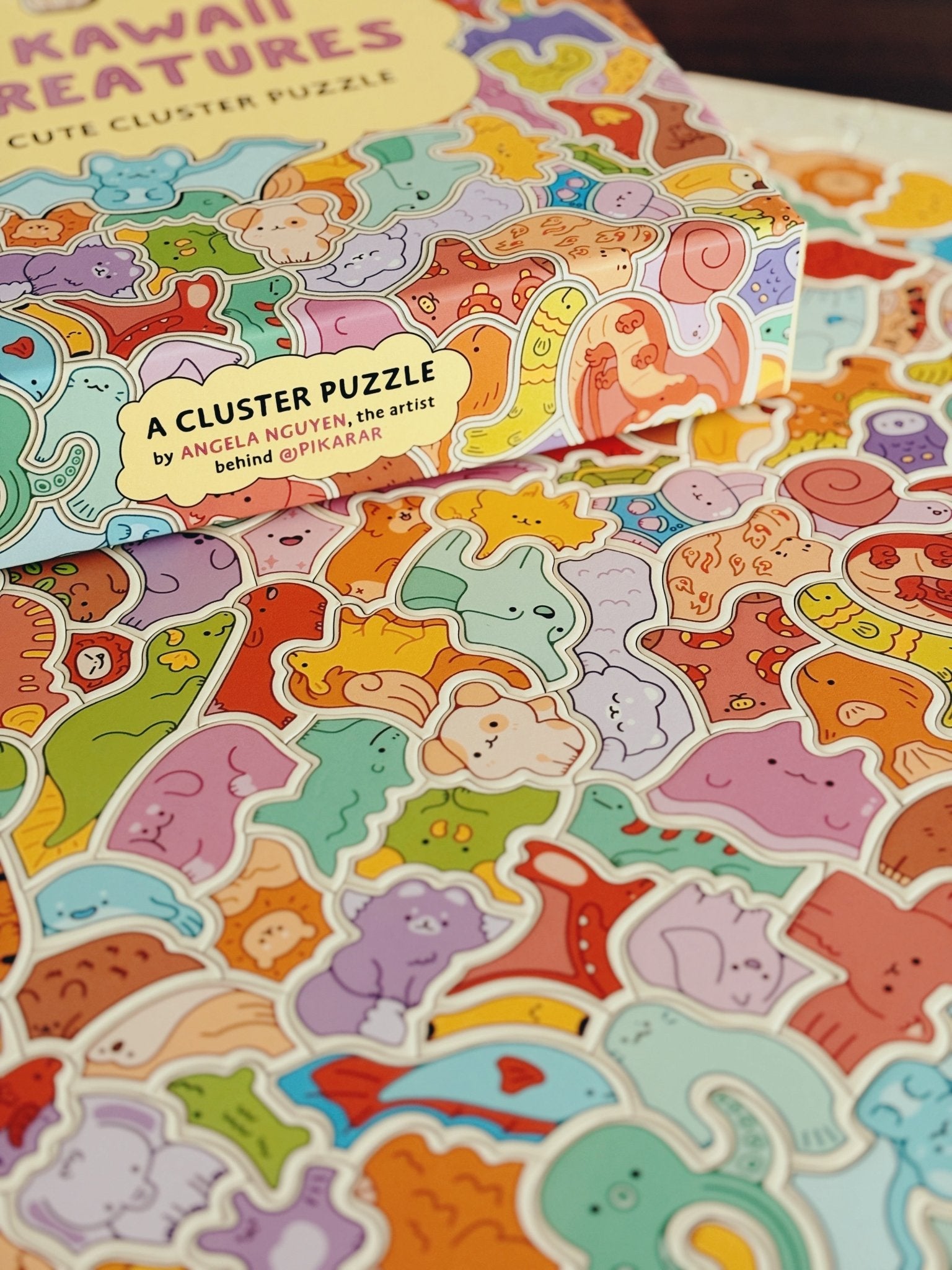 Kawaii Creatures Cute Cluster Puzzle (signed)