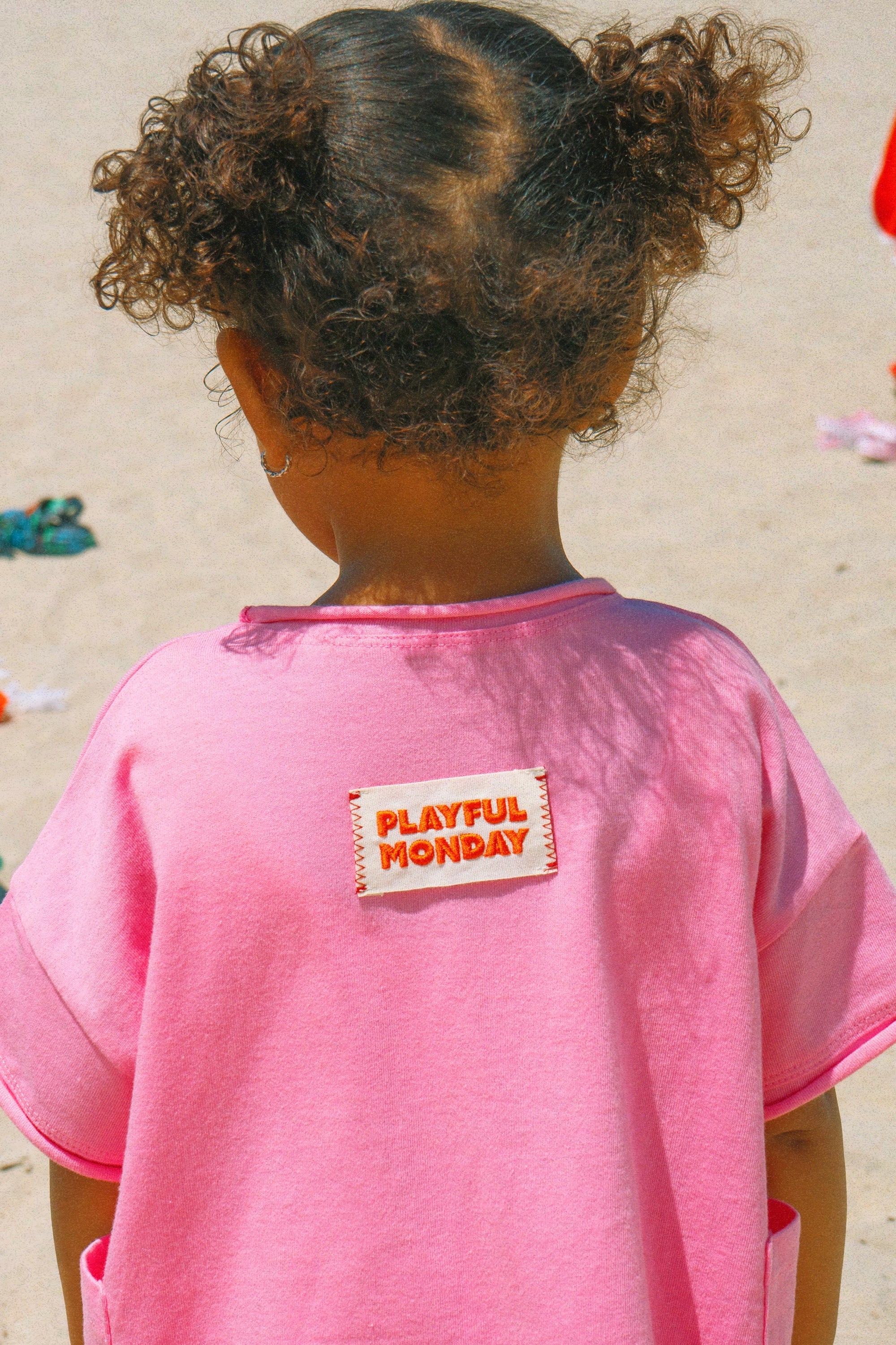 ☀️ Organic Play Suit - Pink