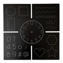 5 Dry Erase Montessori Chalk Board Set for Preschool - Shapes + Numbers - Cultr. by Created for Culture asianowned aapimarketplace asianownedkids asianownedkidsproducts asianownedbrands