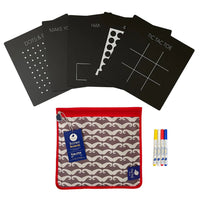 5 Dry Erase Montessori Chalk Board Set for Preschool - Fun Games - Cultr. by Created for Culture asianowned aapimarketplace asianownedkids asianownedkidsproducts asianownedbrands