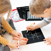 5 Dry Erase Montessori Chalk Board Set for Preschool - Fun Games - Cultr. by Created for Culture asianowned aapimarketplace asianownedkids asianownedkidsproducts asianownedbrands