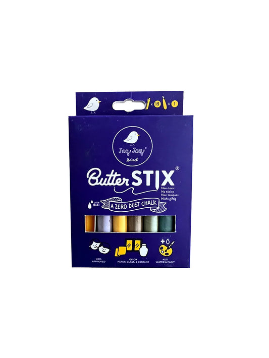 ButterStix® Pastels (12pcs + Holder)