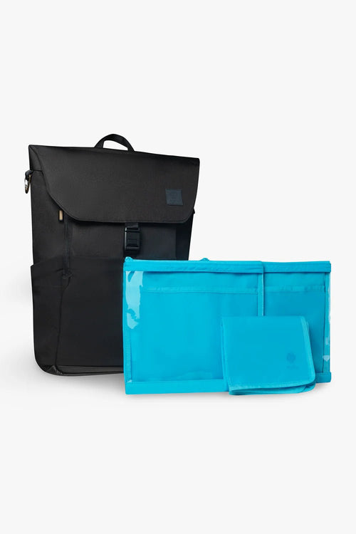 Everyday Diaper Backpack & Changing Wallet Bundle / Middle of the Night Black - Cultr. by Created for Culture asianowned aapimarketplace asianownedkids asianownedkidsproducts asianownedbrands