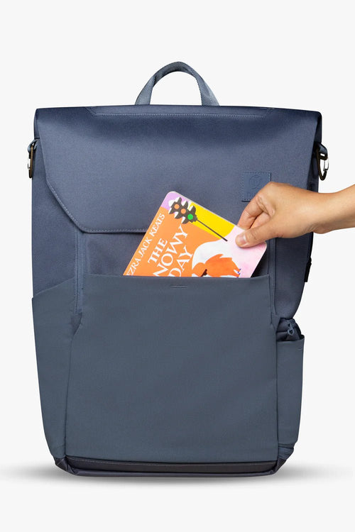 Everyday Diaper Backpack / Dusky Blue - Cultr. by Created for Culture asianowned aapimarketplace asianownedkids asianownedkidsproducts asianownedbrands