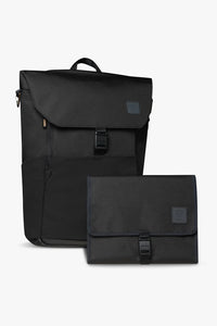 Everyday Diaper Backpack & Changing Wallet Bundle / Middle of the Night Black - Cultr. by Created for Culture asianowned aapimarketplace asianownedkids asianownedkidsproducts asianownedbrands